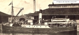 ss Waipu on the Piako River run in 1924.